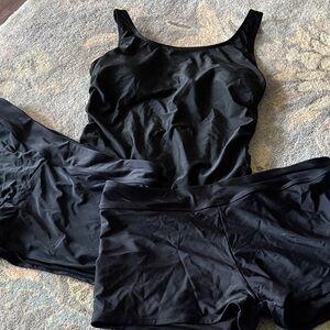 Elegant Black Swim  Set